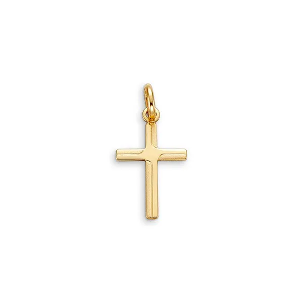 10k Gold Plain Cross