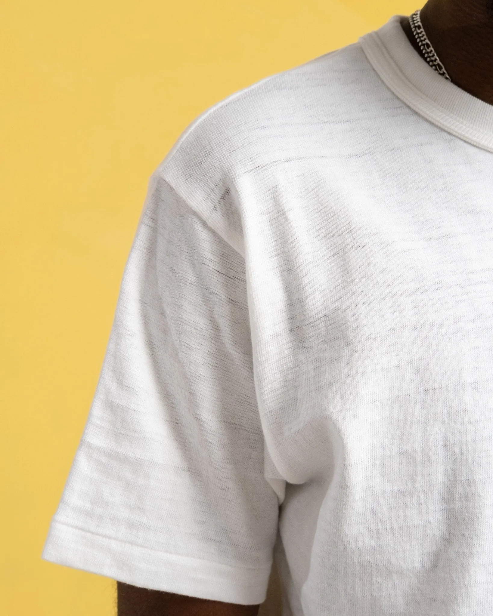 4601 Plain T-shirt Off White