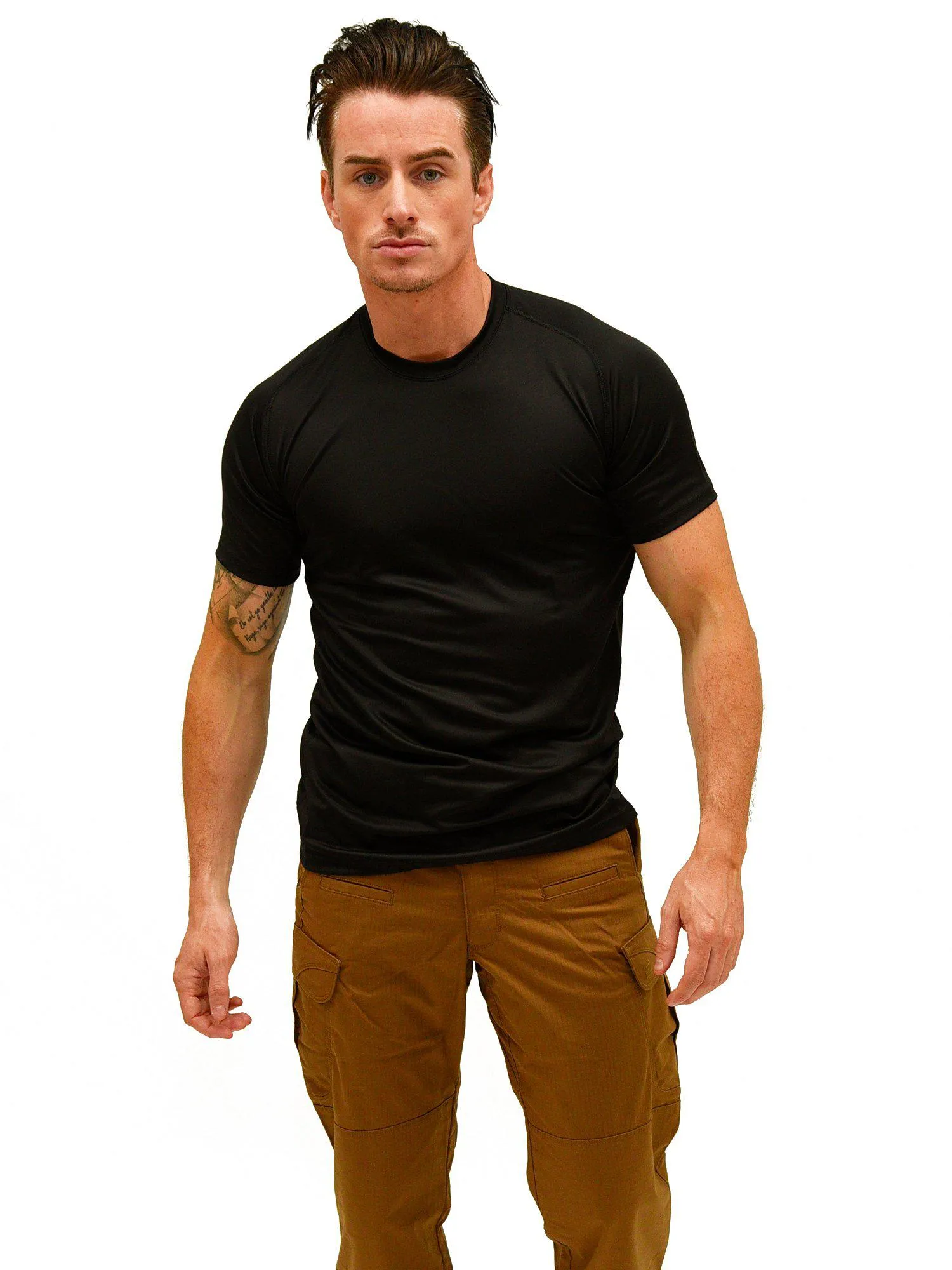 5.11 Tactical Loose Fit Crew Short Sleeve - Black