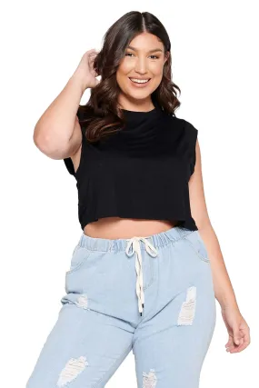 Alicia Loose Crop Top