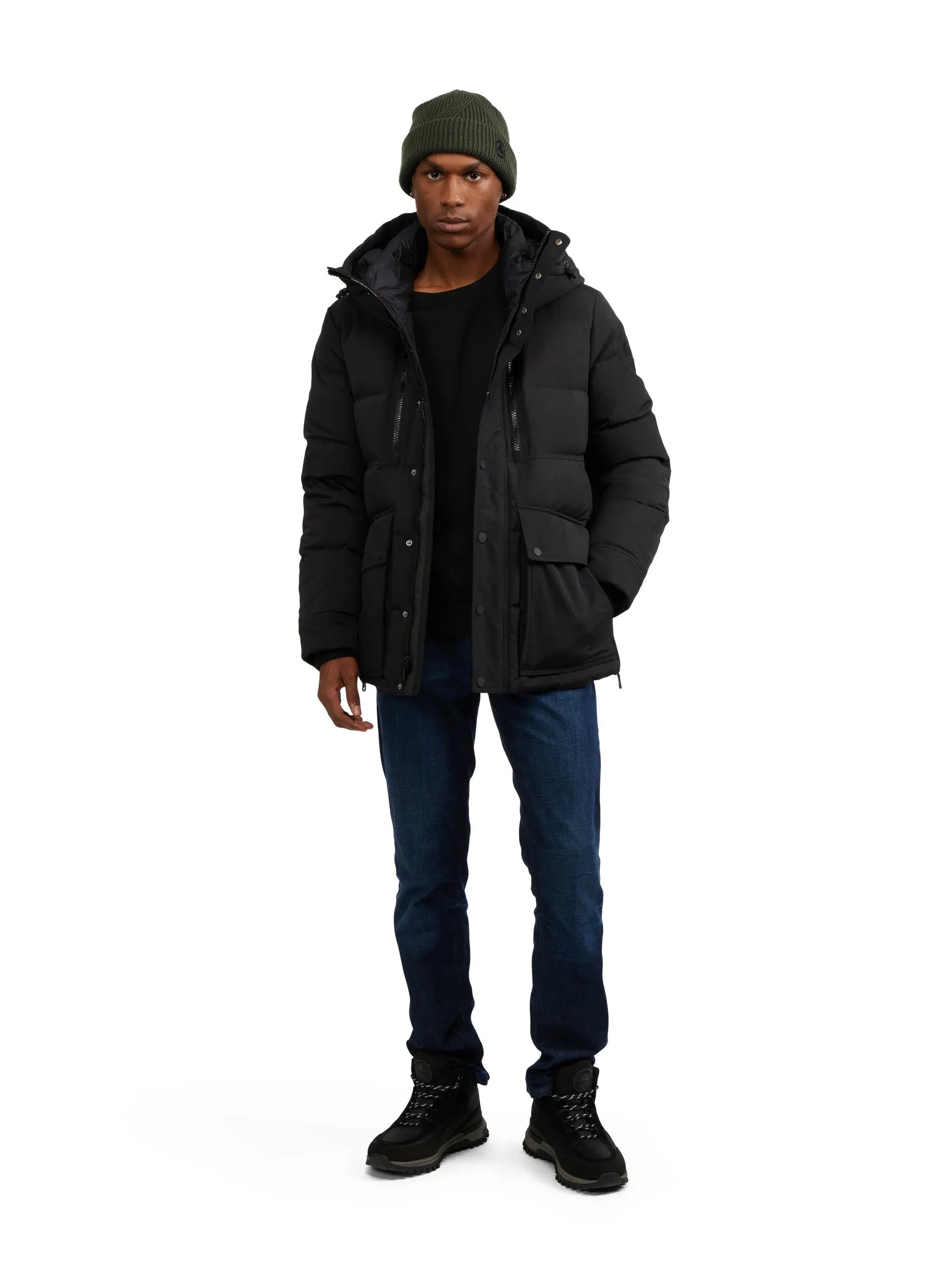 Antares Mid-Length Oversized Parka