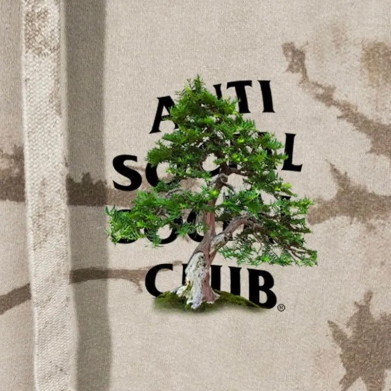 Anti Social Social Club Formal Upright Hoodie (Tan Tie Dye)