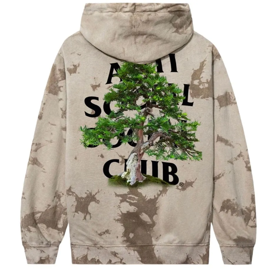 Anti Social Social Club Formal Upright Hoodie (Tan Tie Dye)