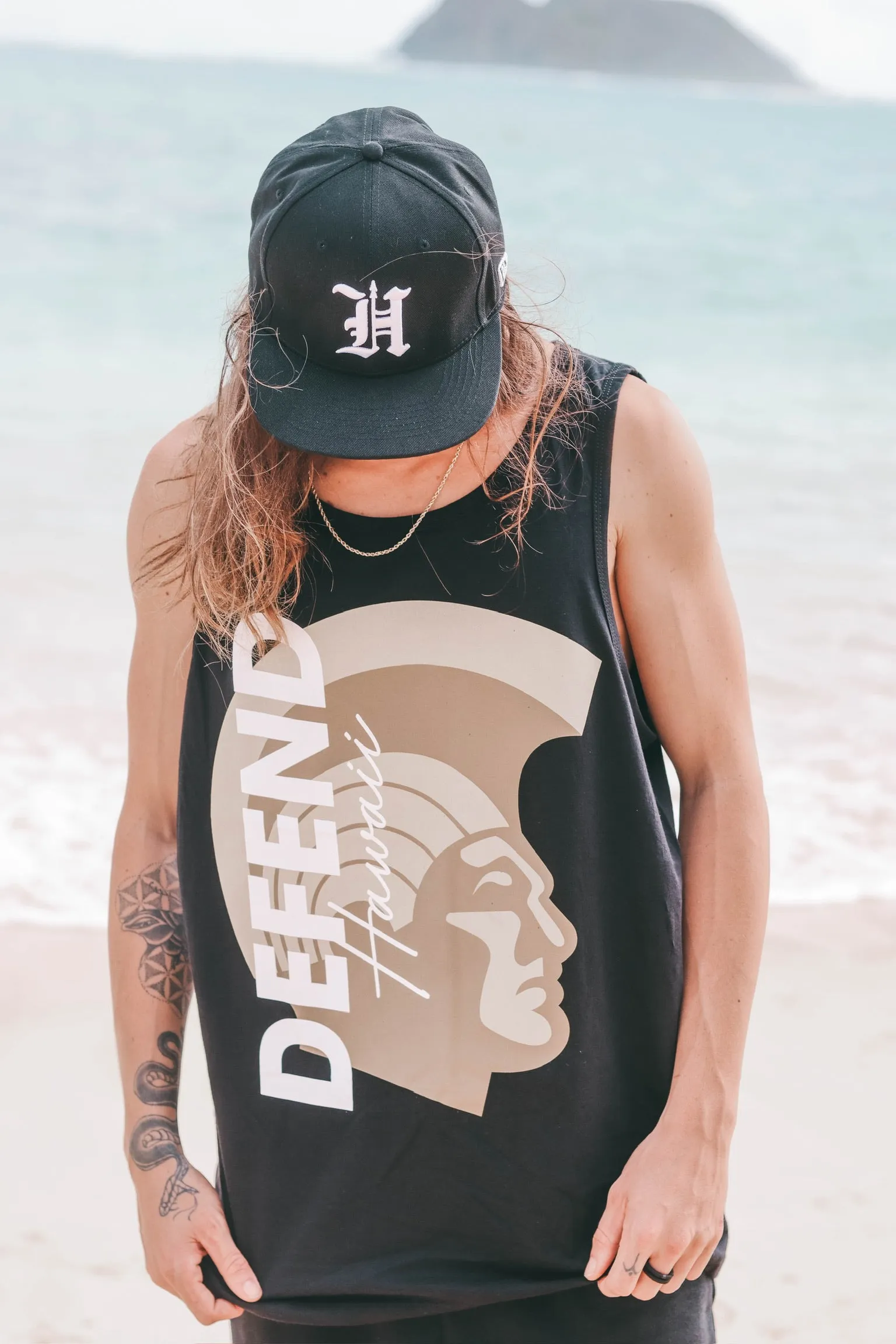 AP FADED Black Tank