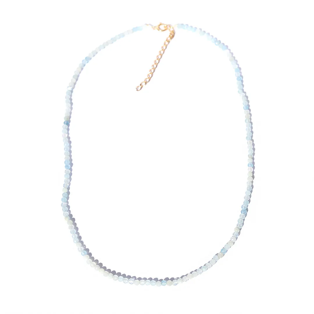 Aquamarine Delicate Luxury Necklace