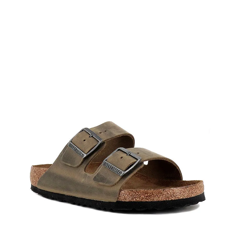 Arizona SFB Oiled Leather Sandal in Faded Khaki Color — High-Quality