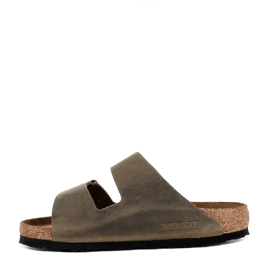 Arizona SFB Oiled Leather Sandal in Faded Khaki Color — High-Quality