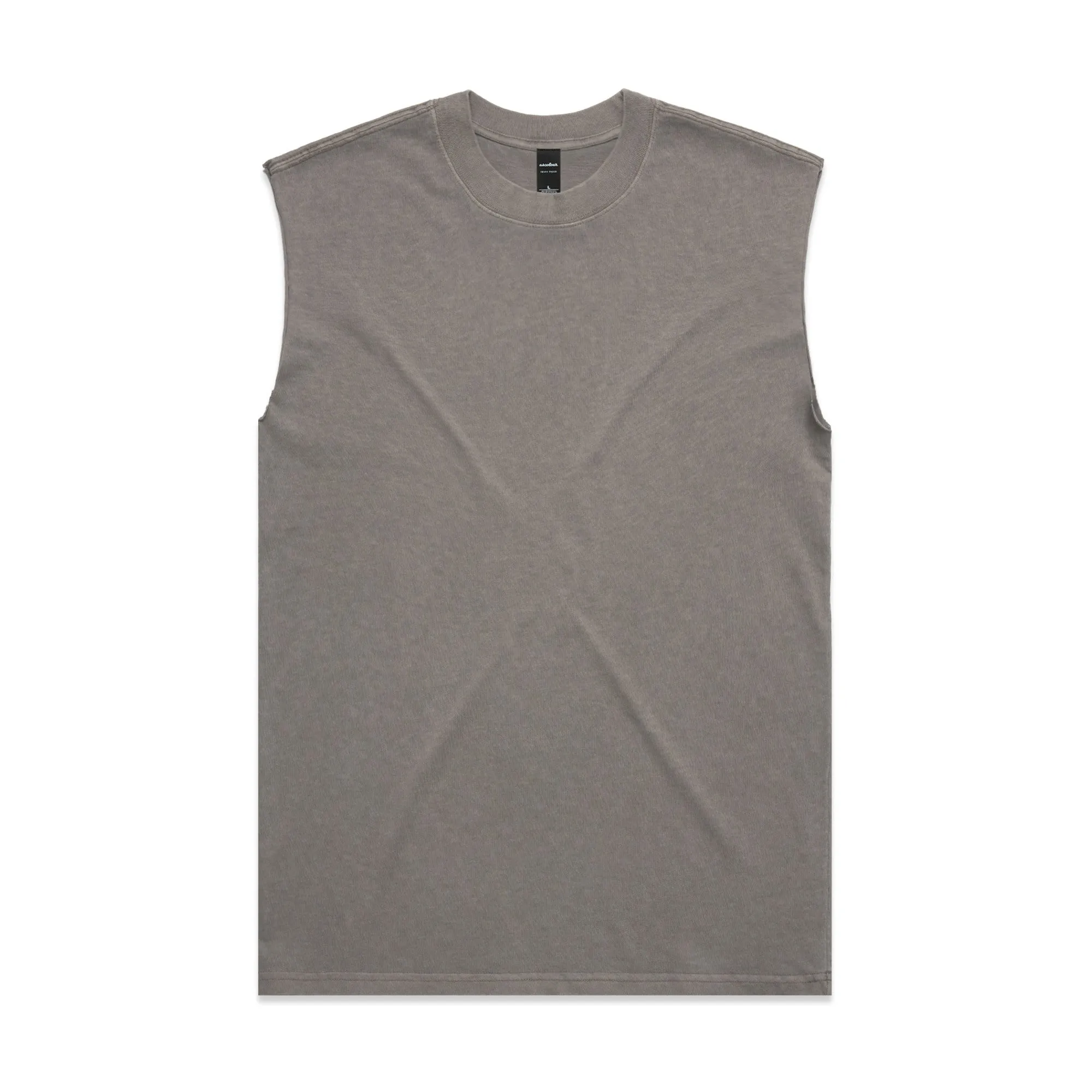 Ascolour Mens Heavy Faded Tank-(5084)