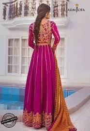 Asim Jofa Luxury Chiffon -VASL- 08