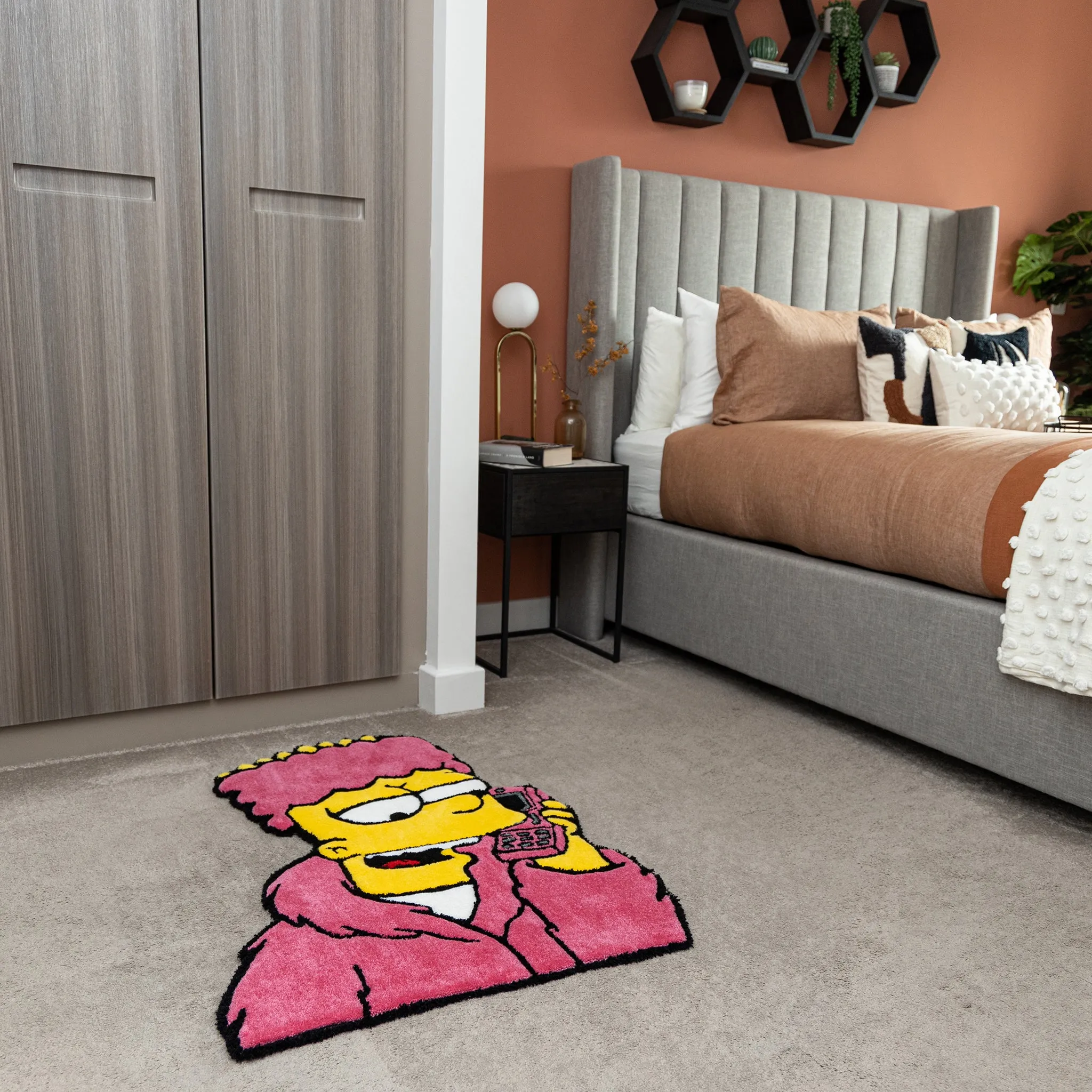 Bart Simpson x Cam'ron Custom Handmade Rug