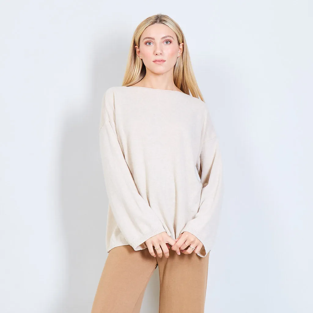 Basic oversized sweater wholesale