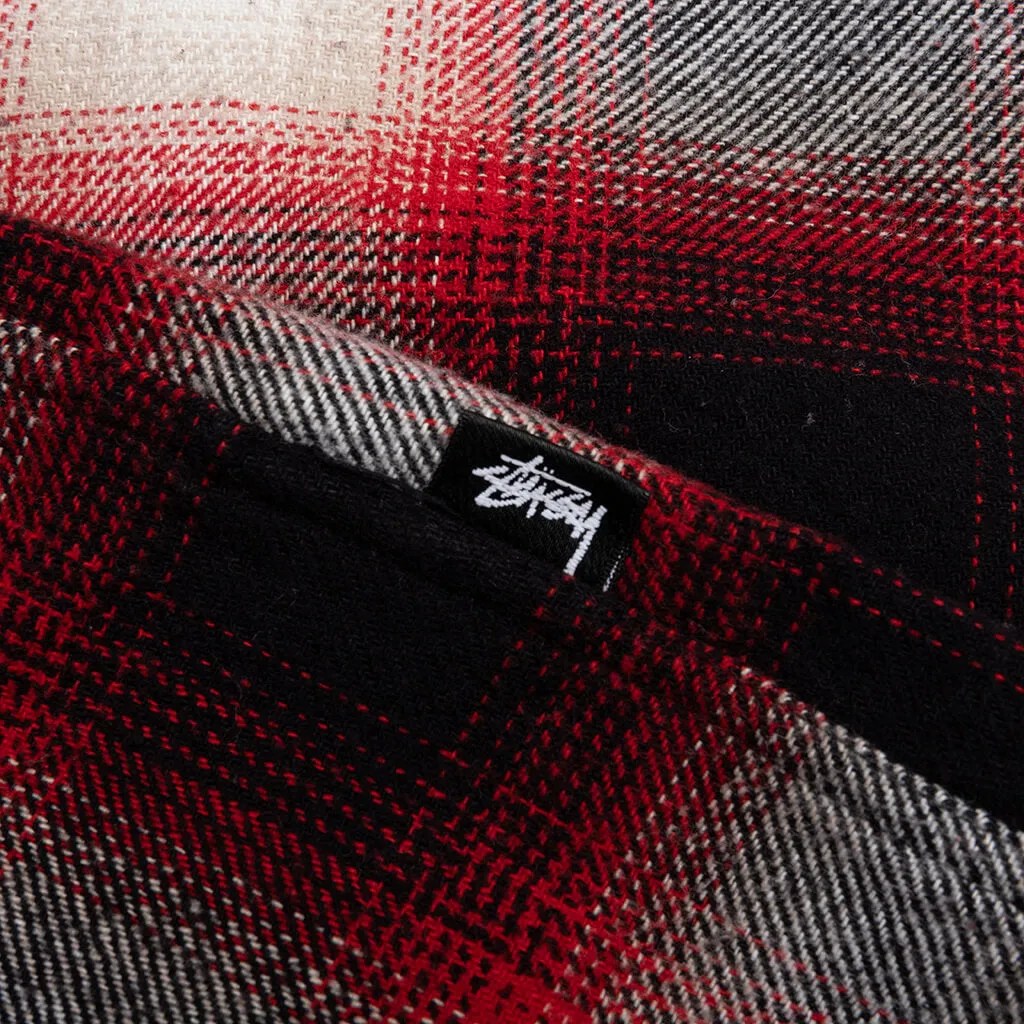 Bay Plaid Shirt - Red