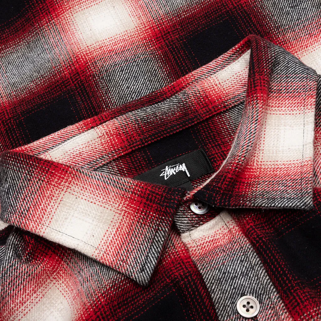 Bay Plaid Shirt - Red