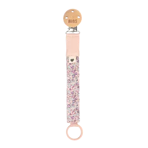 BIBS x LIBERTY Pacifier Clip - Eloise Blush