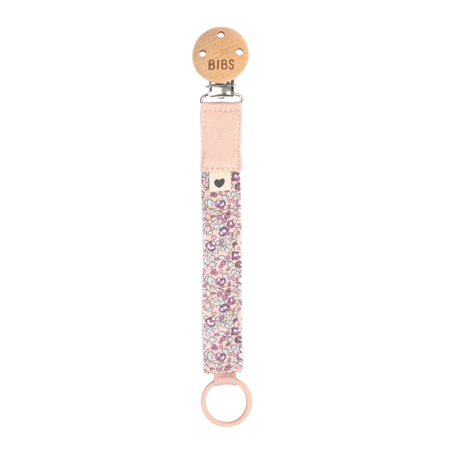 BIBS x LIBERTY Pacifier Clip - Eloise Blush