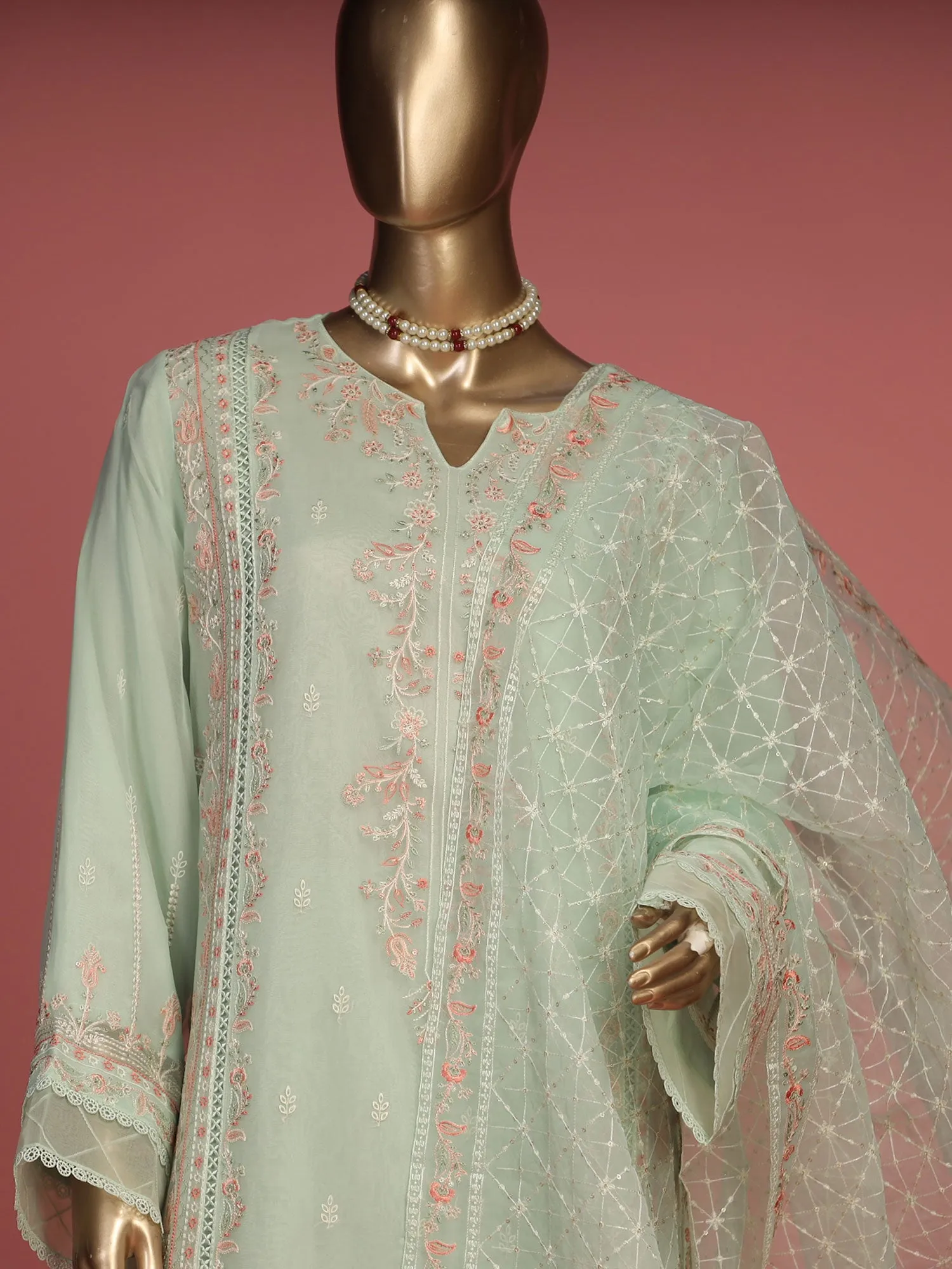 Bin Saeed "Shaifoon" Luxury Light Green Suit