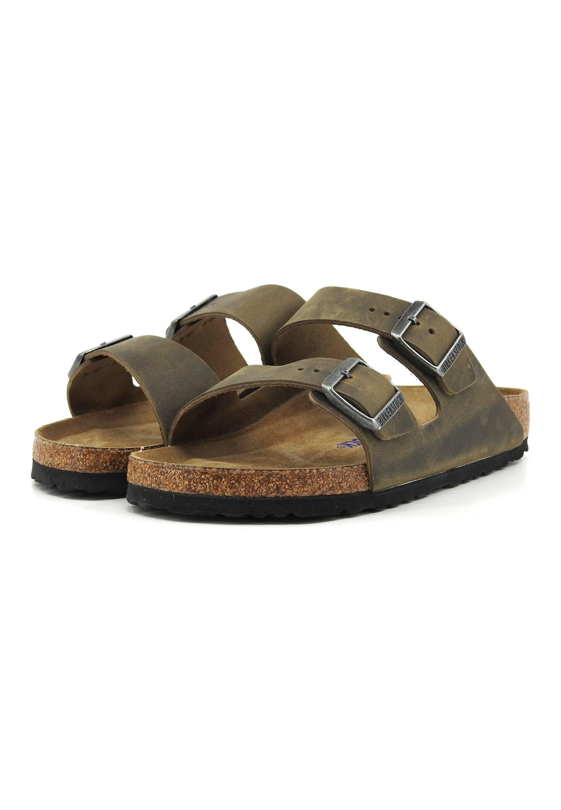 BIRKENSTOCK Arizona Ciabatta Uomo Faded Khaki Verde 1019377