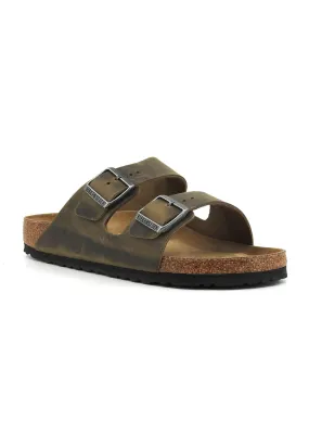 BIRKENSTOCK Arizona Ciabatta Uomo Faded Khaki Verde 1019377