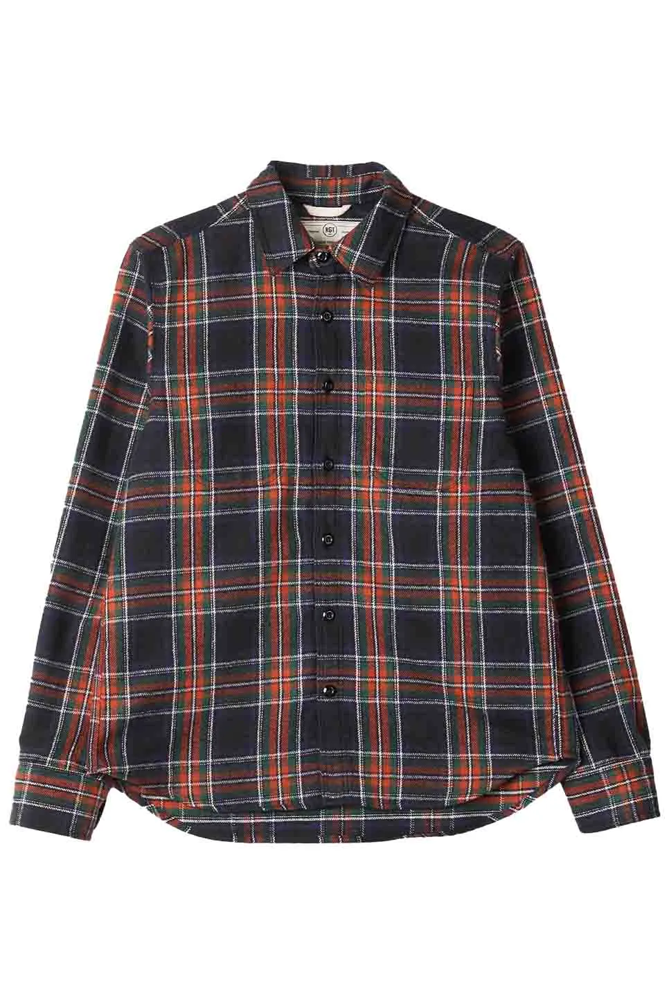 BLACK PLAID JUMPER SHIRT