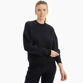 Cashmere Plaid Matchback Crew