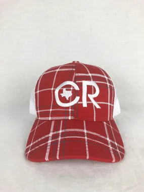 CR Red Plaid Hat