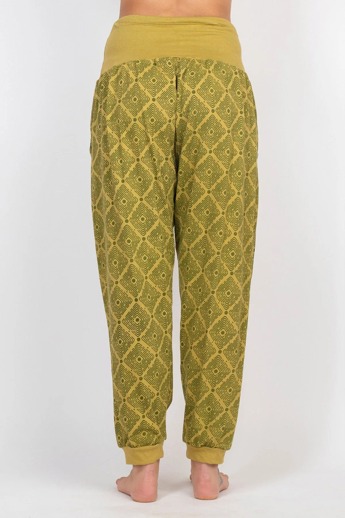 Diamond Patterned Jersey Lounge Pants