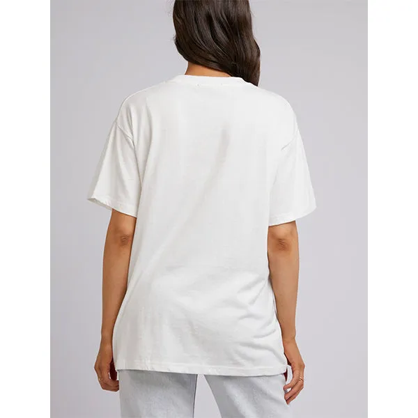 Empire Oversized Tee - White