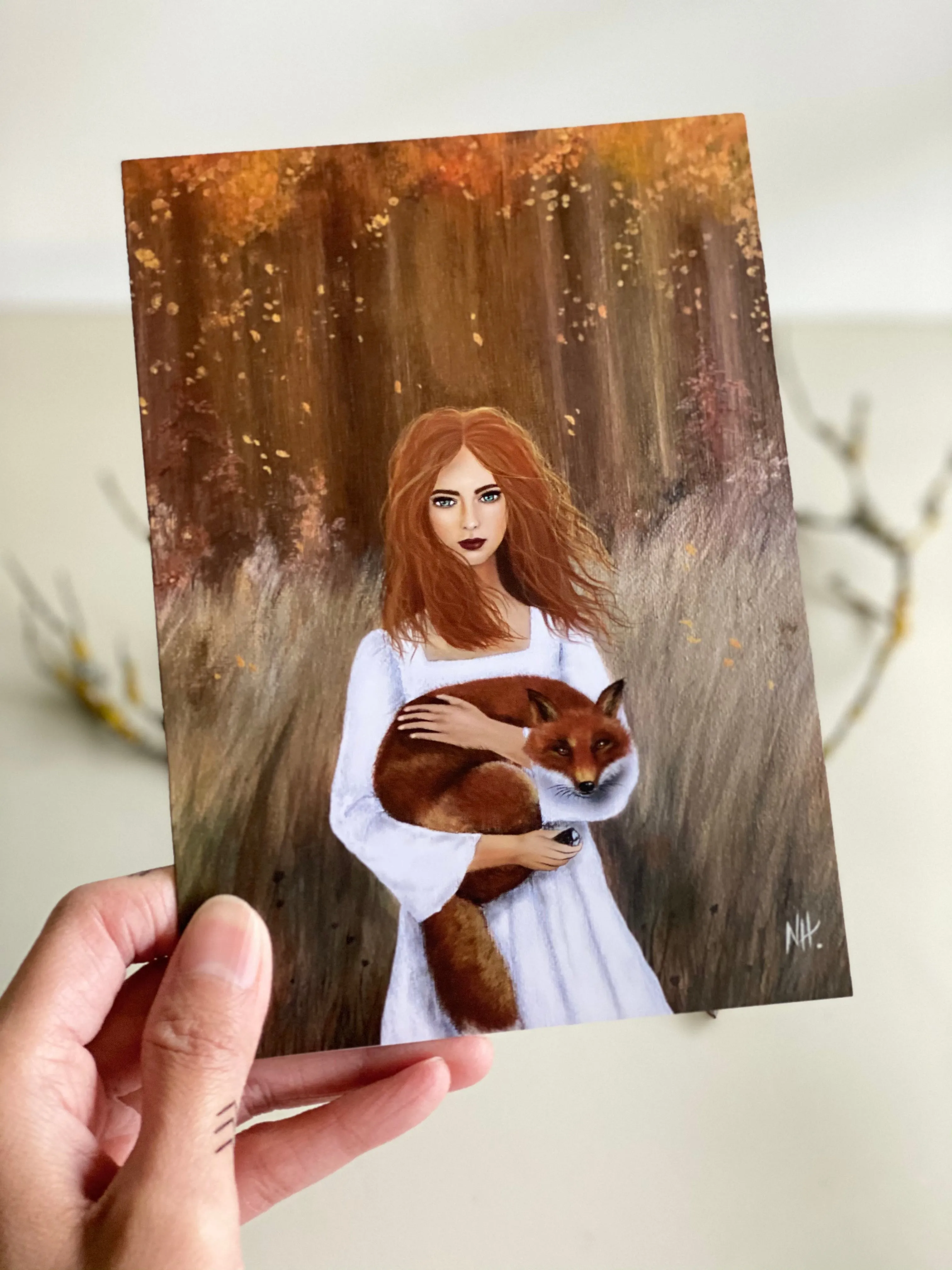 FireFox Spirit: Greeting Card