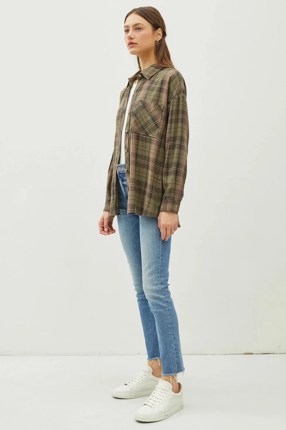 Georgie Plaid Flannel Shirt