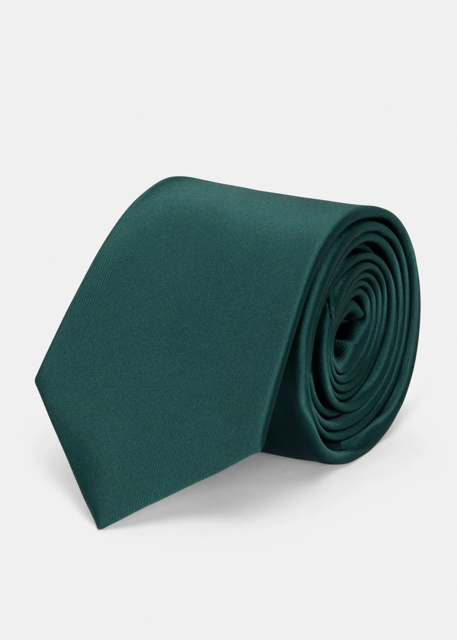 Green Plain Tie