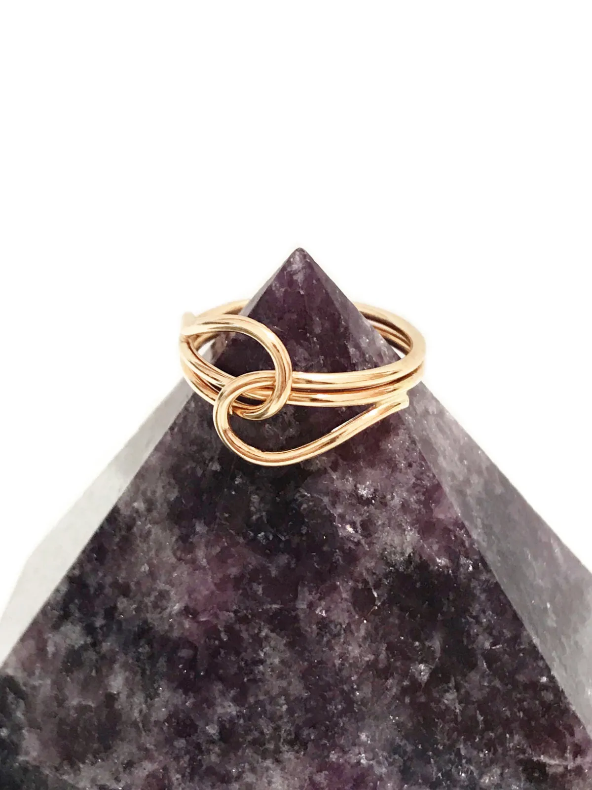 Handmade Double Loop Ring