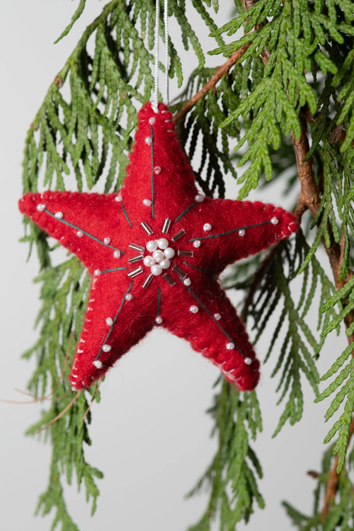 Handmade Felt Holiday Ornament