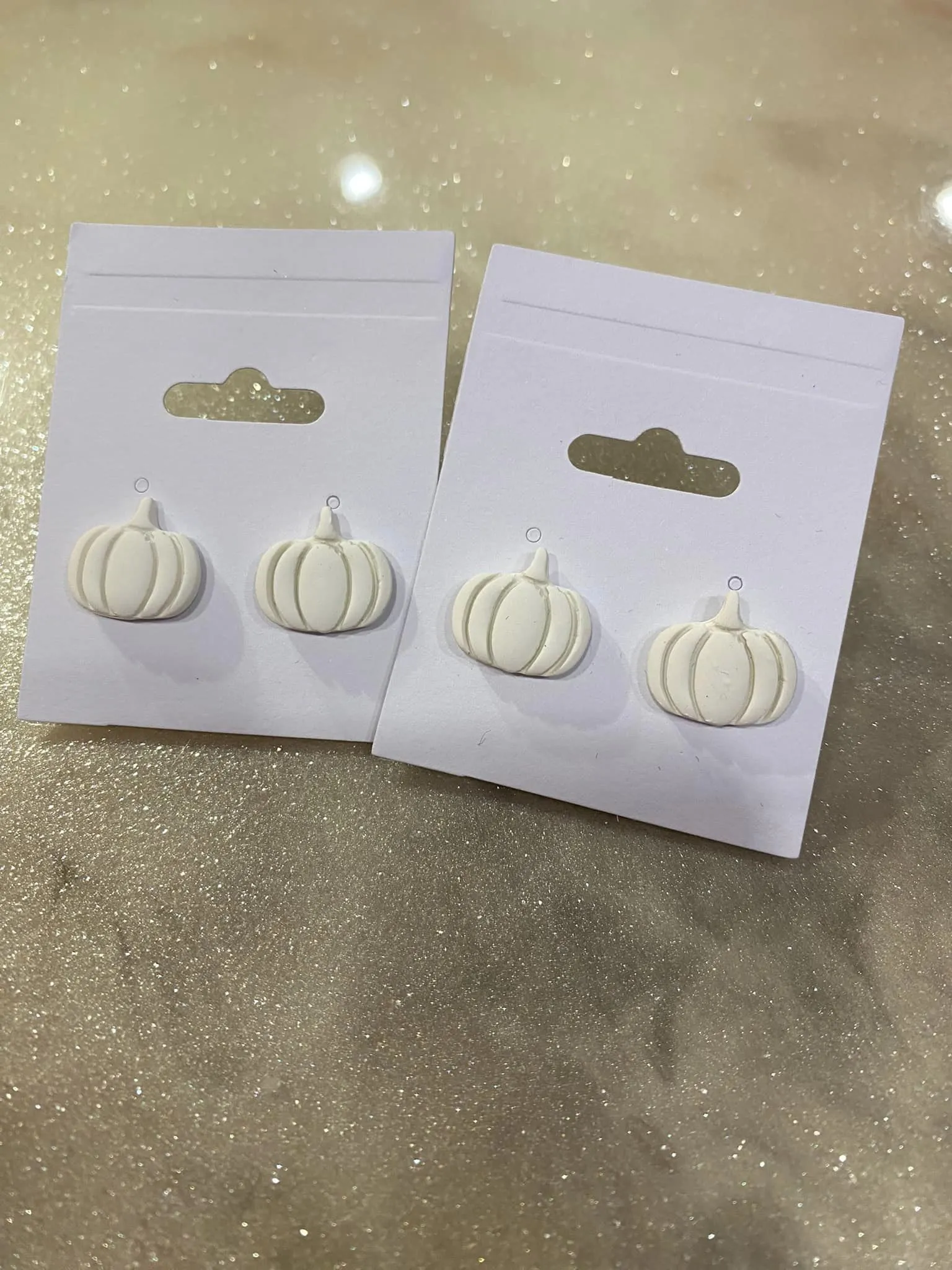 Handmade Pumpkin Earring