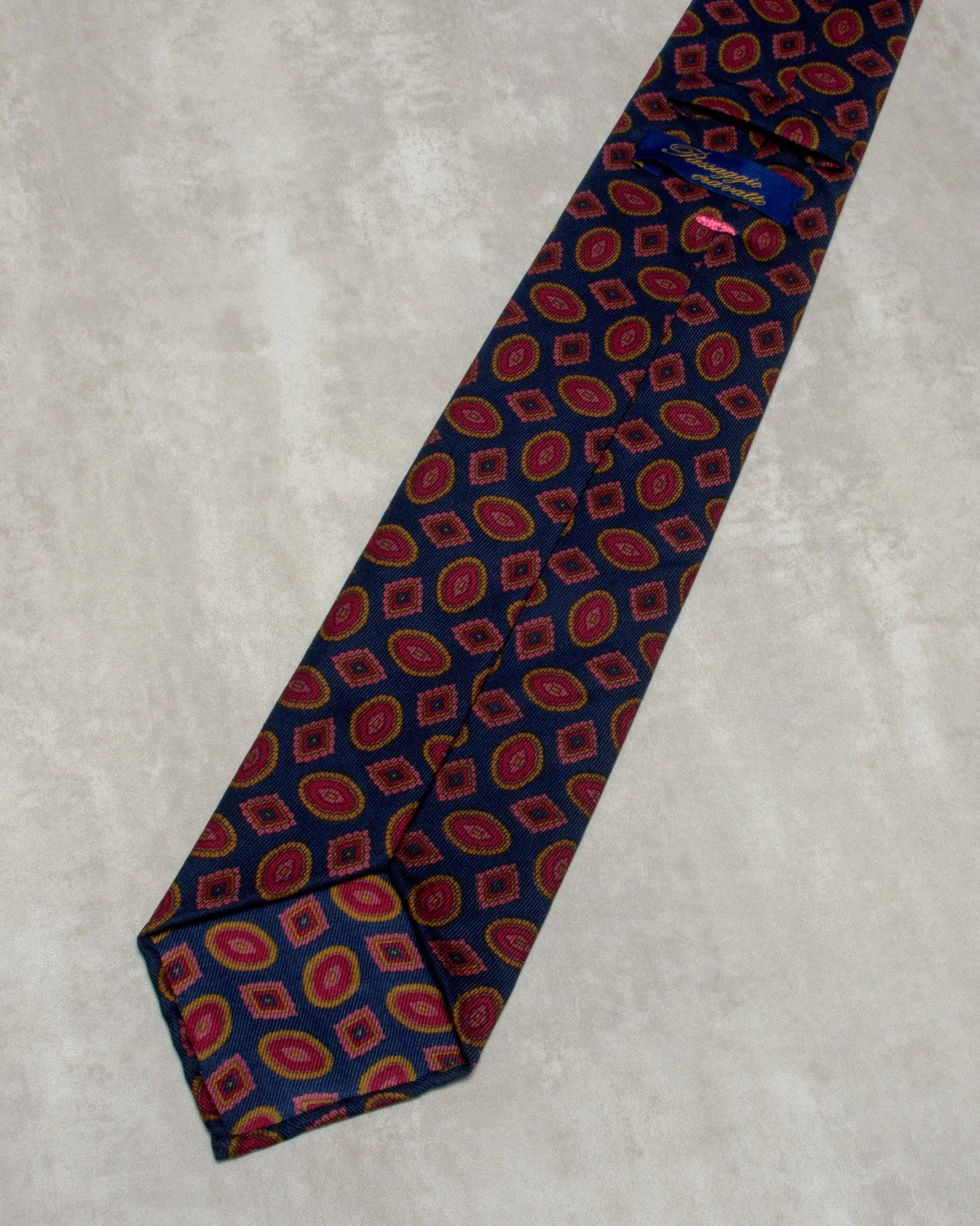 Handmade Vintage 7-Fold Tie #X001