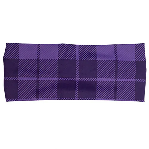 Headband -  Plaid | Purple