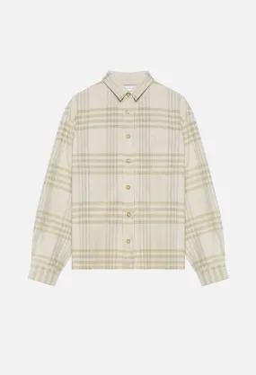 Hemi Oversized Shirt / Cinder Check