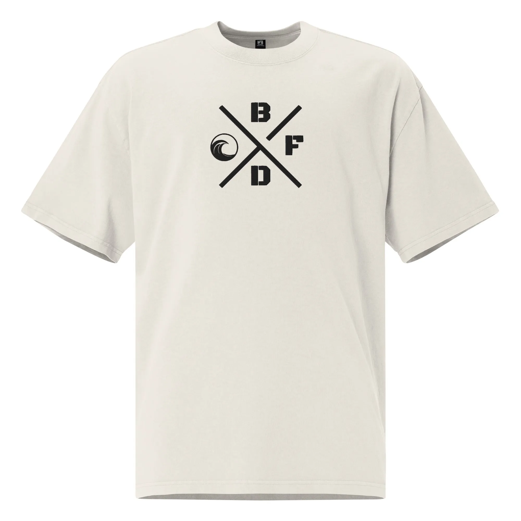 Initials Squared Oversized Faded T-shirt XT