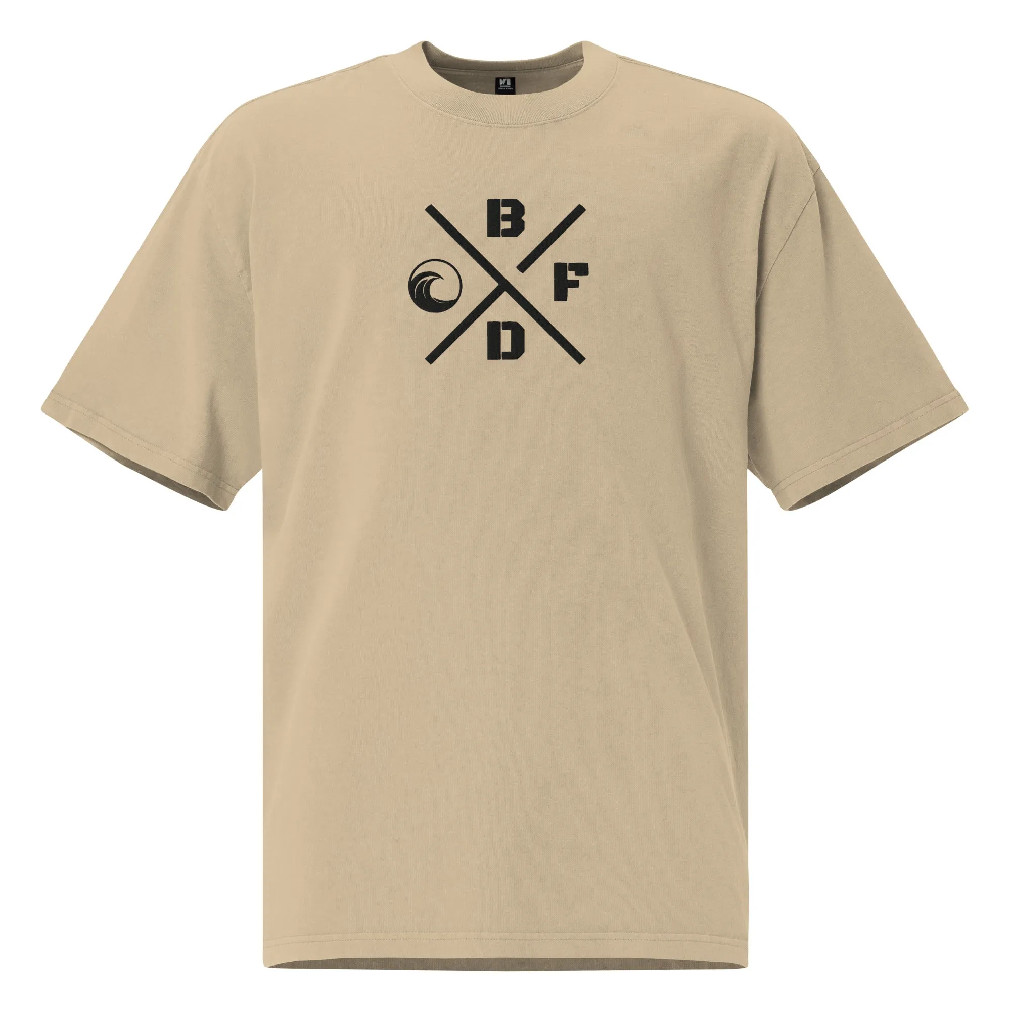 Initials Squared Oversized Faded T-shirt XT