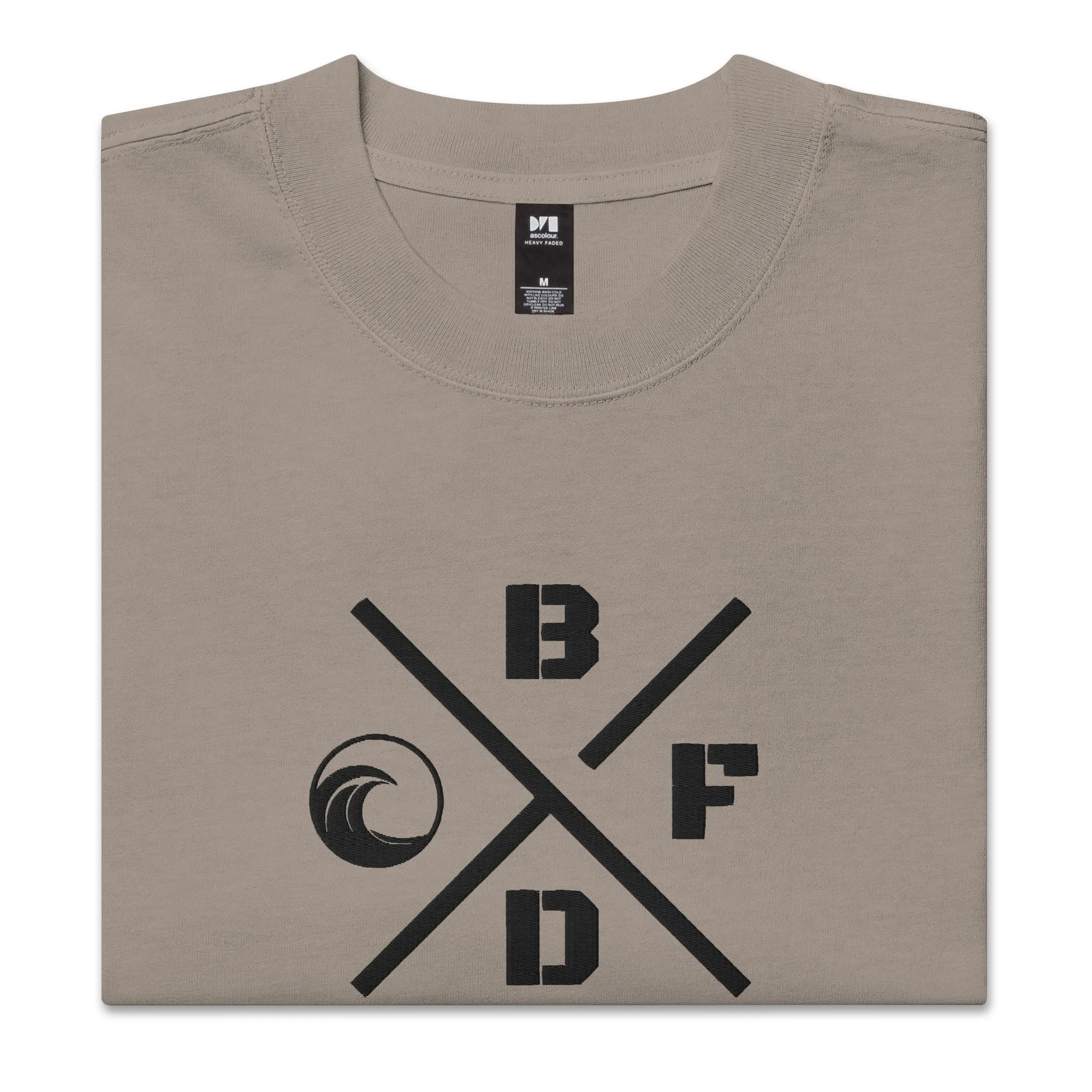 Initials Squared Oversized Faded T-shirt XT