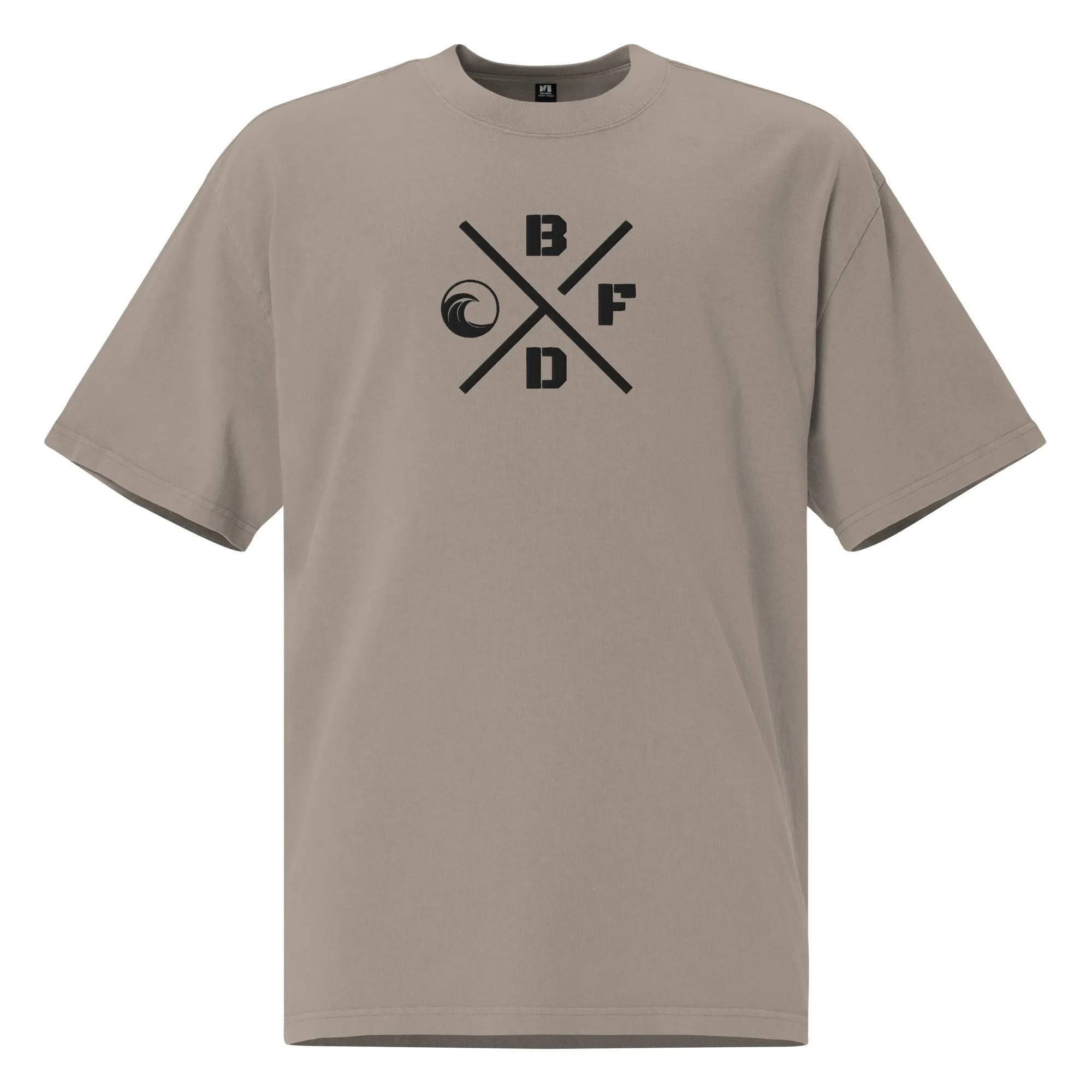 Initials Squared Oversized Faded T-shirt XT