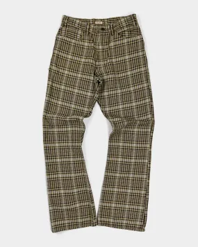 Kapital Yellow Patterned Flare Pants 2000's