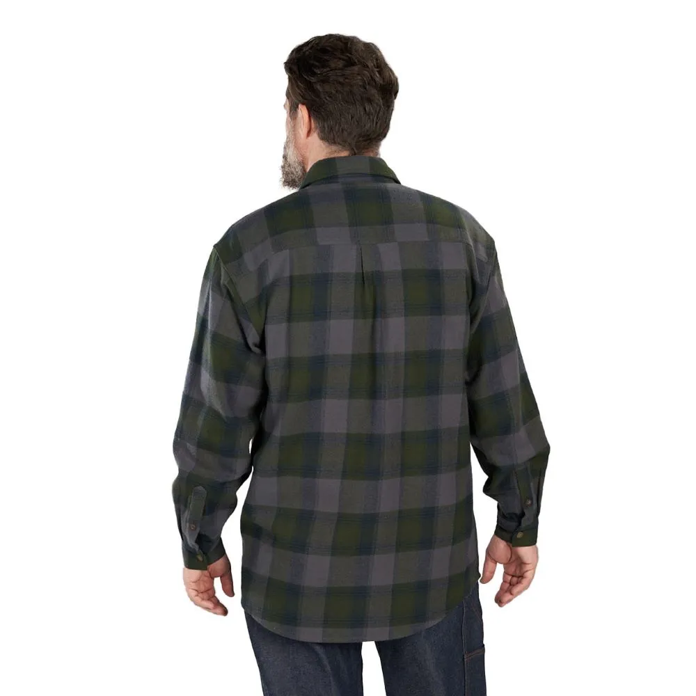 'KEY' Men's Fort Scott Plaid Flannel - Forest Glades Plaid