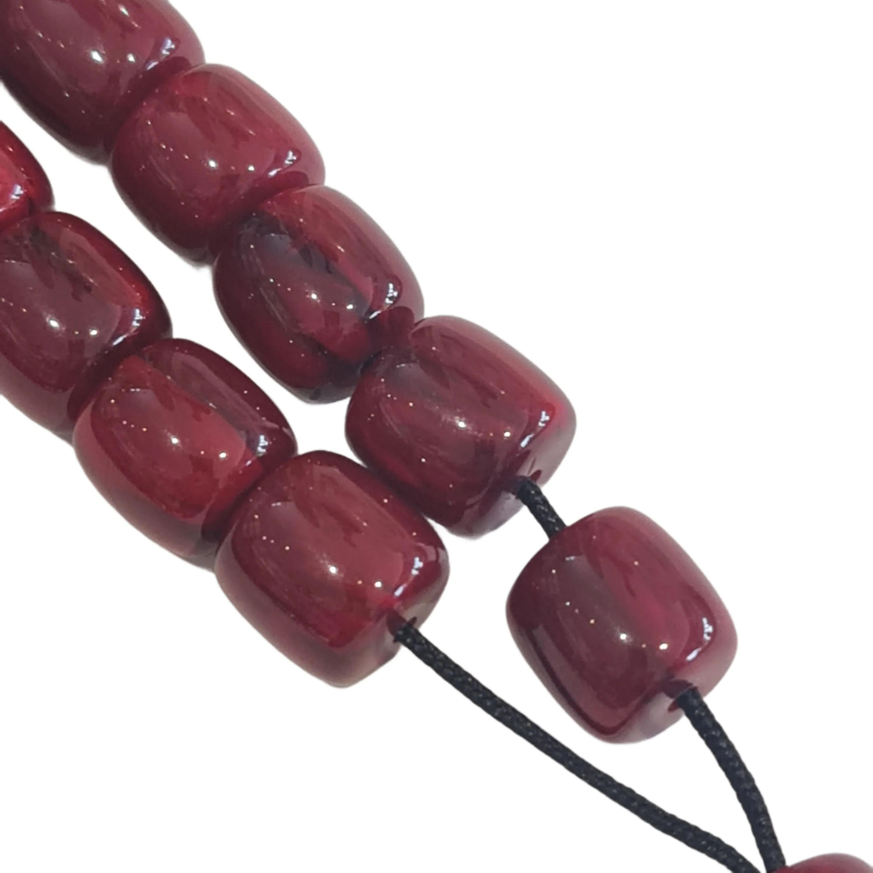 Handmade Resin Komboloi - Exquisitely Crafted Beaded Worry Beads