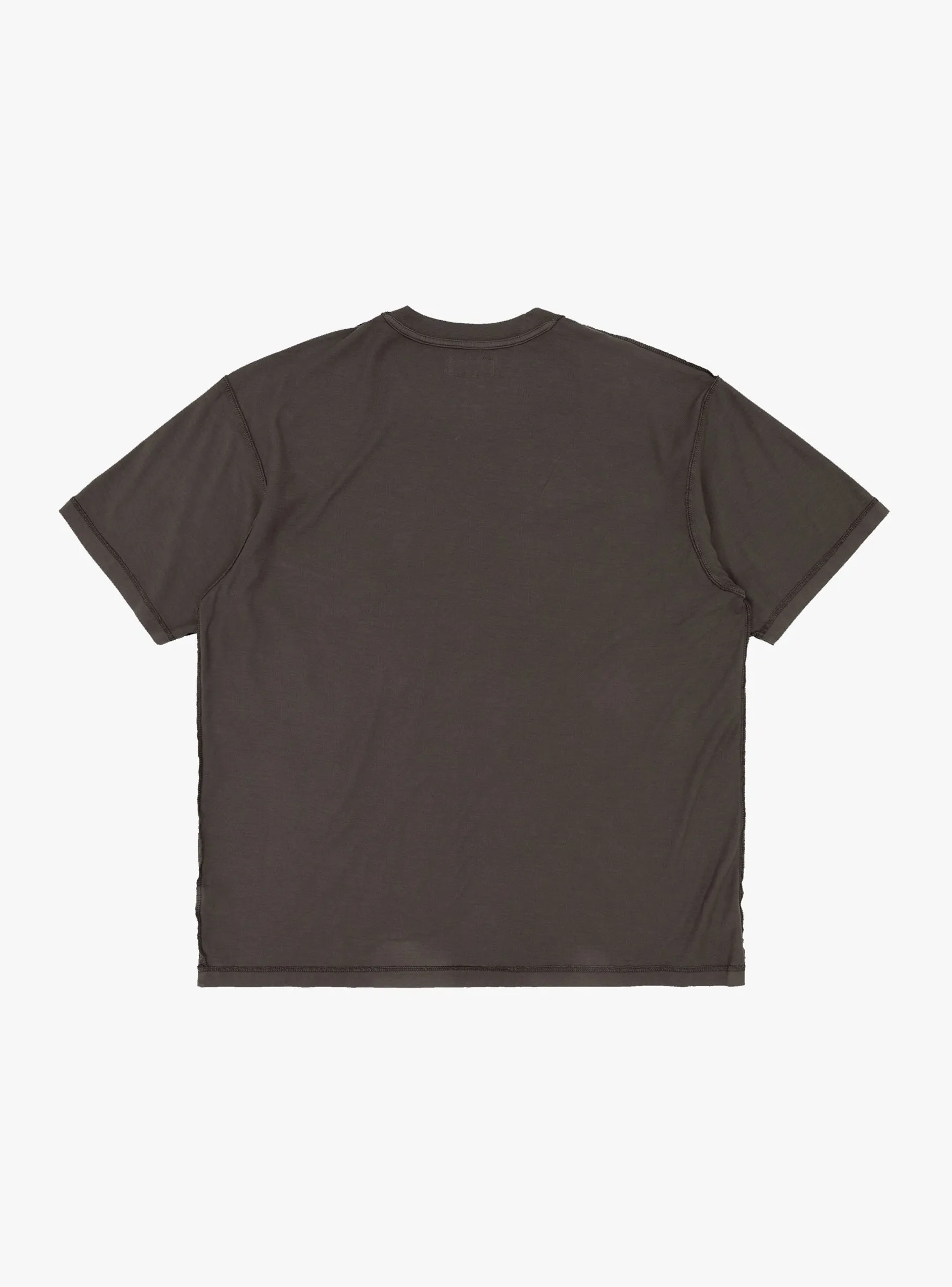 Lazy Short Sleeve T-shirt Faded Black