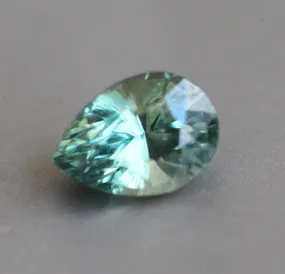 Loose 1.13 Ct Pear Green Sapphire