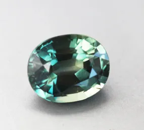 Loose 2.26 Ct Oval Teal Sapphire