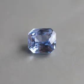 Loose 5.07 Ct Octagon Blue Sapphire