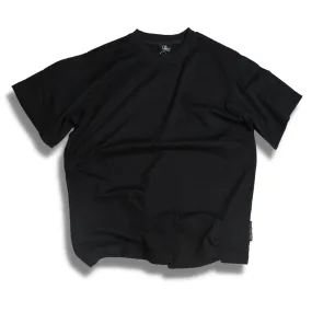 LUXURY BLANK TEE - BLACK