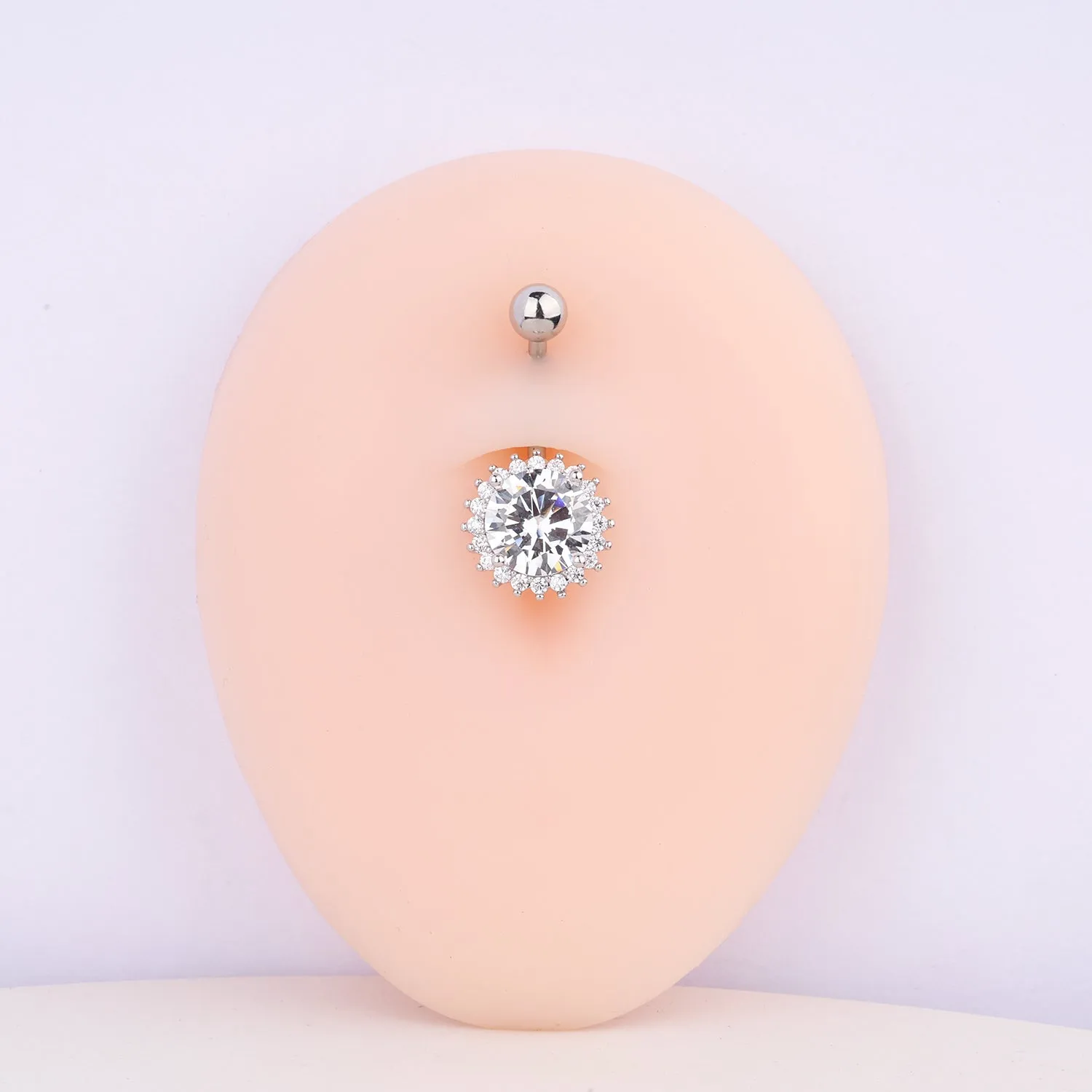 Luxury Flower Belly Ring