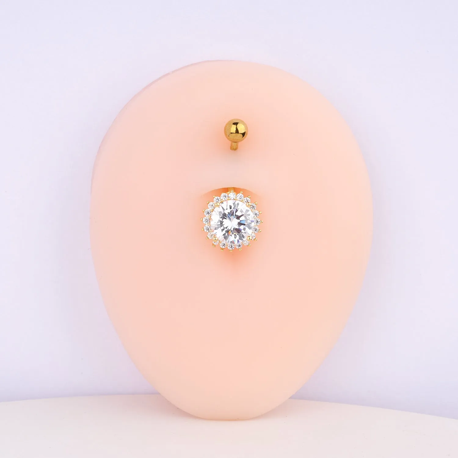 Luxury Flower Belly Ring